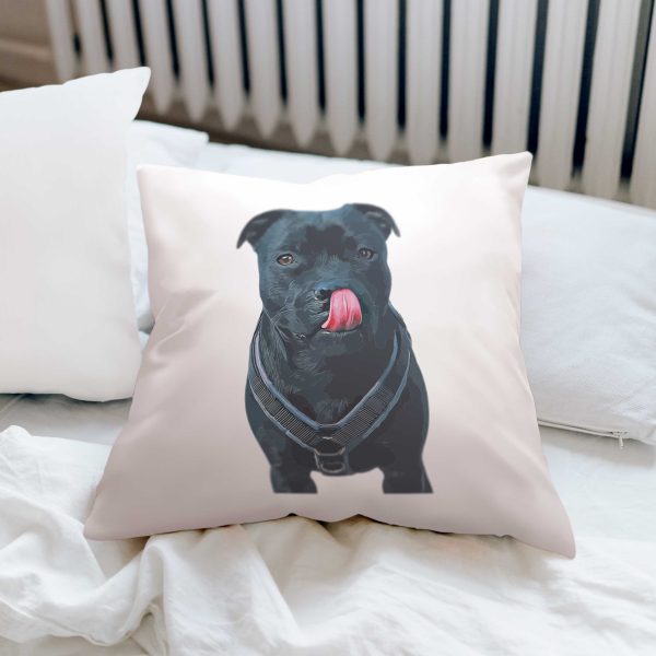 Coussin personnalisé animaux – Simple