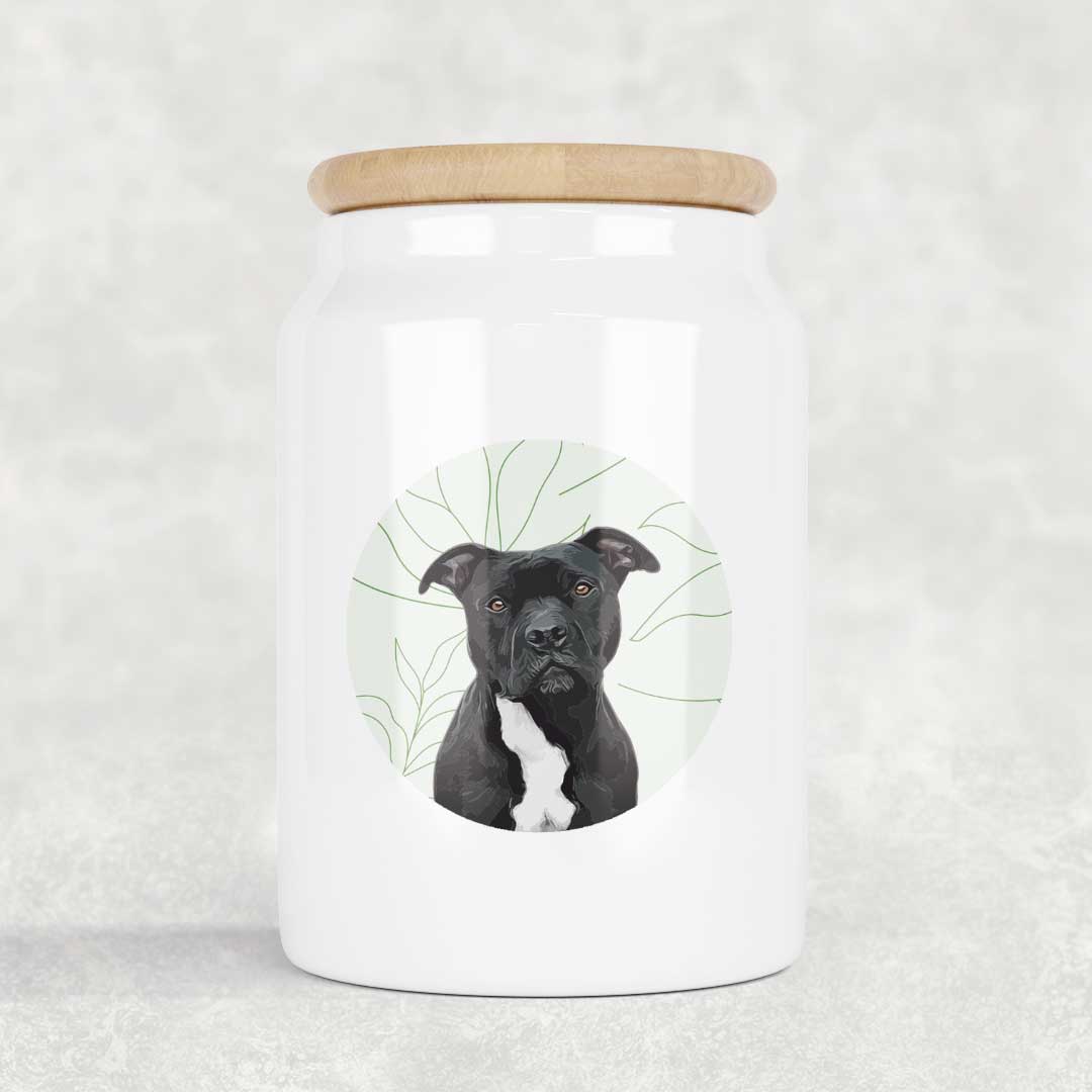 Pot à Friandises - Green lines