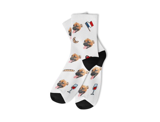 Chaussettes personnalisées animal - So Frenchy 🇫🇷