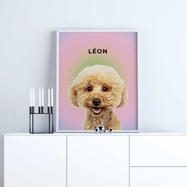 Portrait animaux personnalisé - Aura