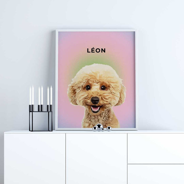 Portrait animaux personnalisé - Aura