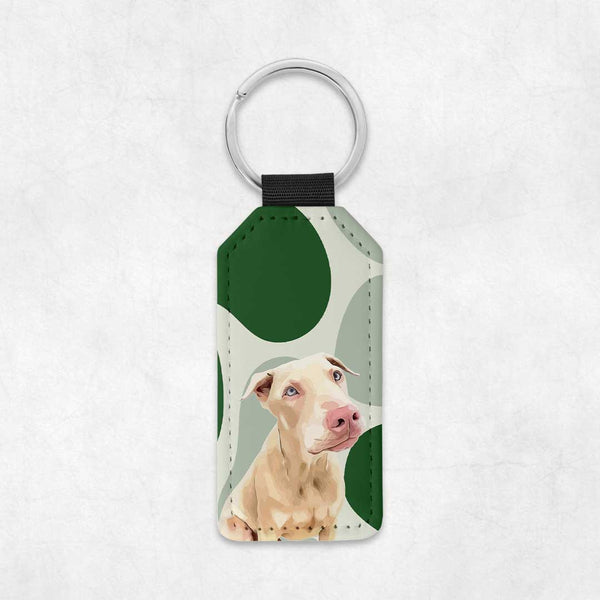 Porte-clés en similicuir personnalisé animaux – Avocat
