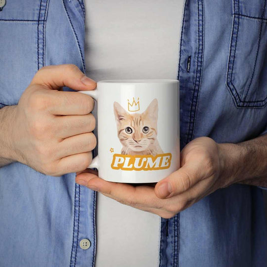 Mug personnalisé chaton
