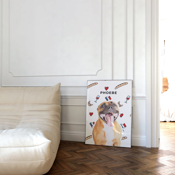 Portrait animaux personnalisé - So Frenchy 🇫🇷