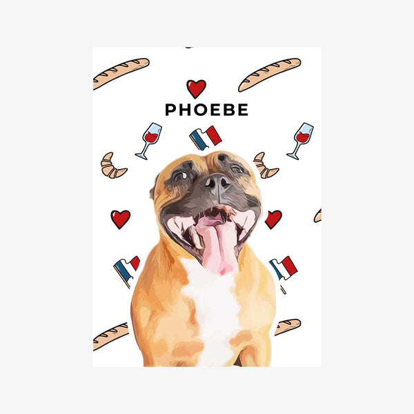 Portrait animaux personnalisé - So Frenchy 🇫🇷