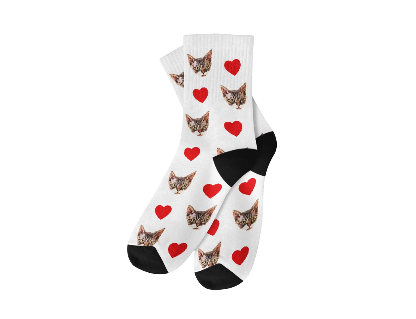 Chaussettes personnalisées animal - Love