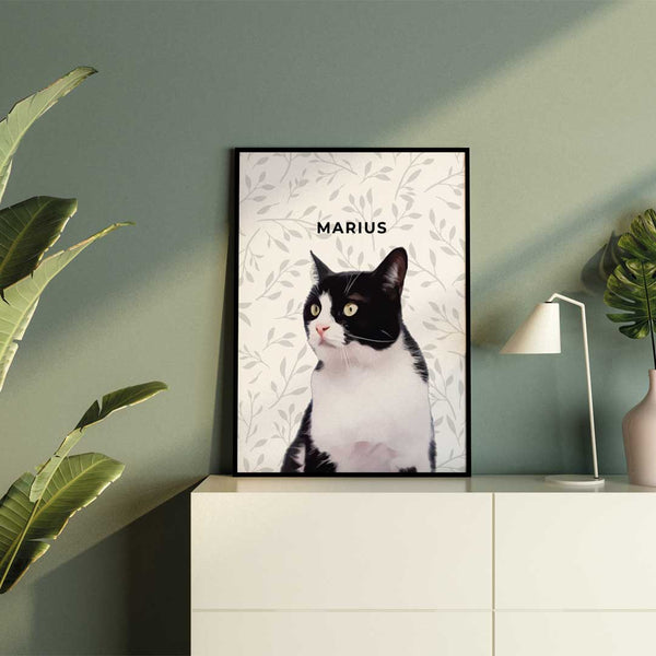 Portrait animaux personnalisé - Cute