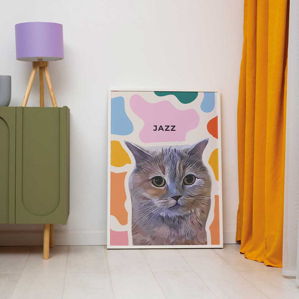 Portrait animaux personnalisé - Funky